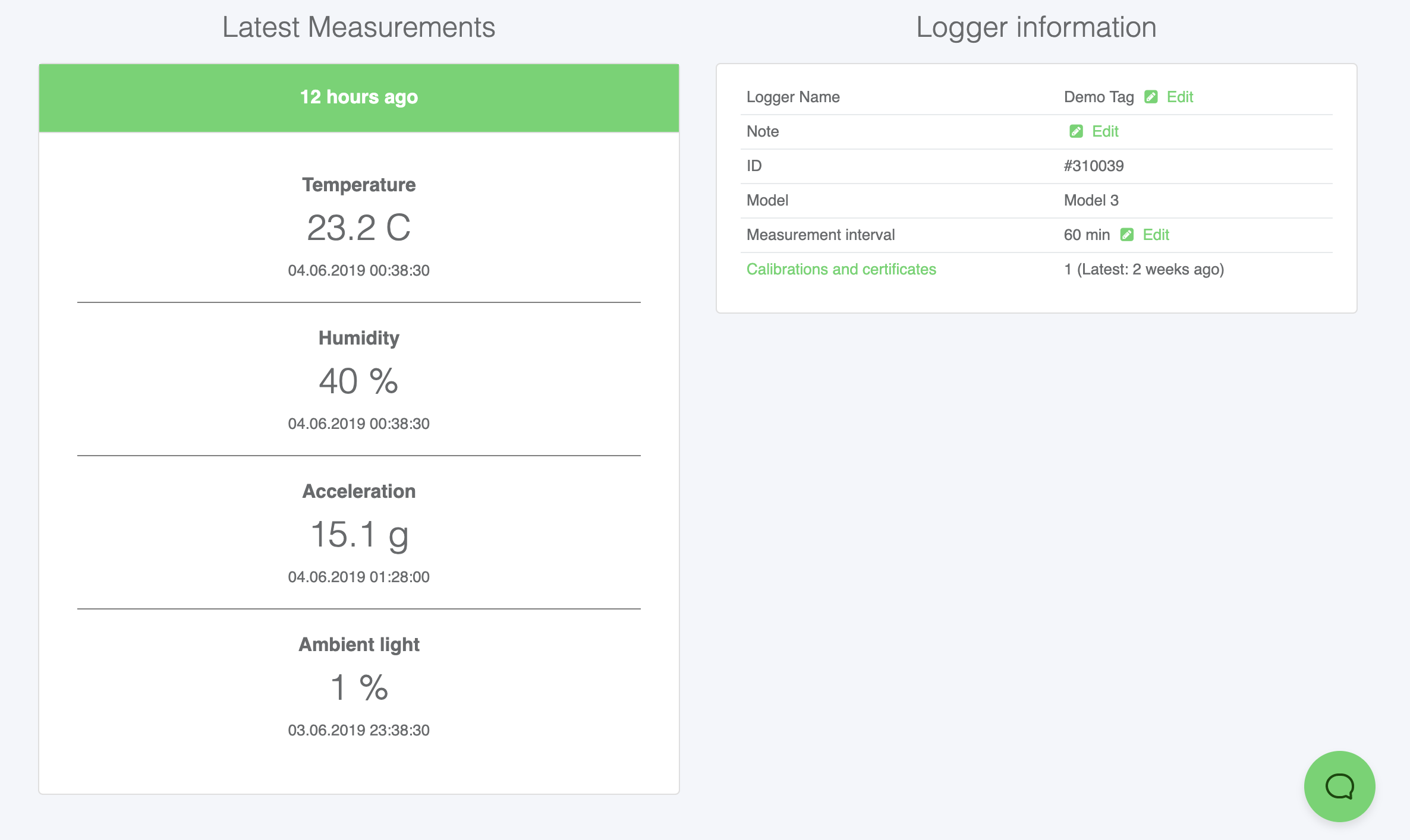 View-of-a-model-Three-on-logger-page