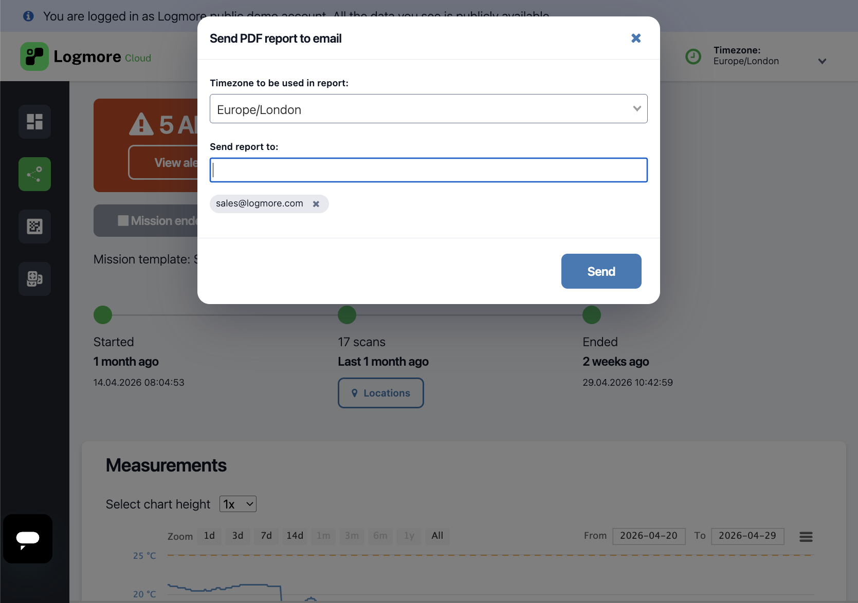 Share reports with the right people and control access